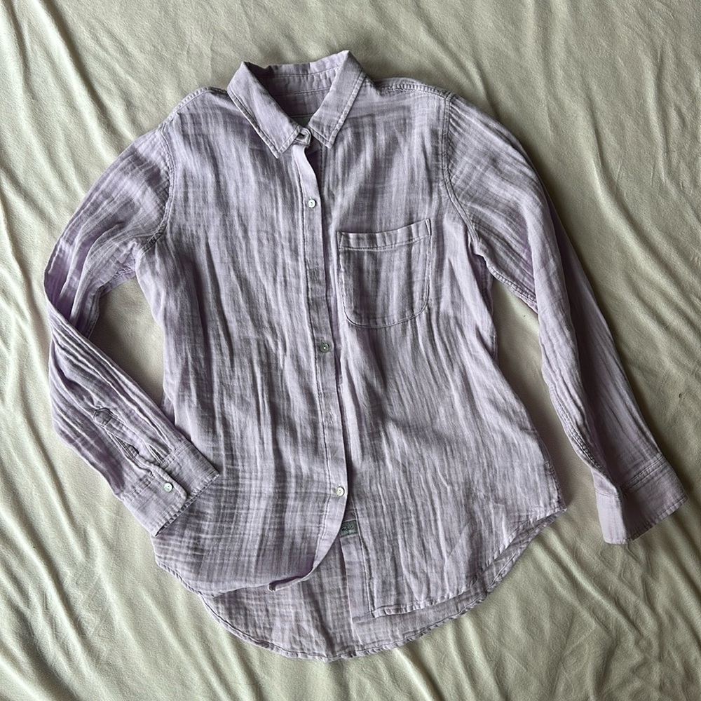 Rails Gauze Button Down